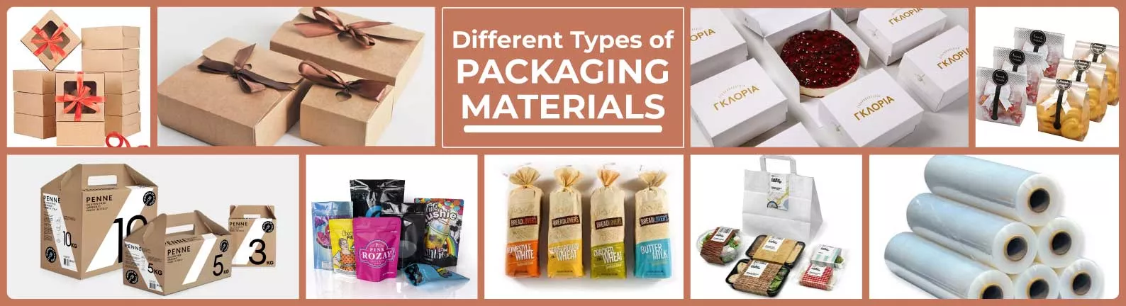 Different Types of Packaging Materials
