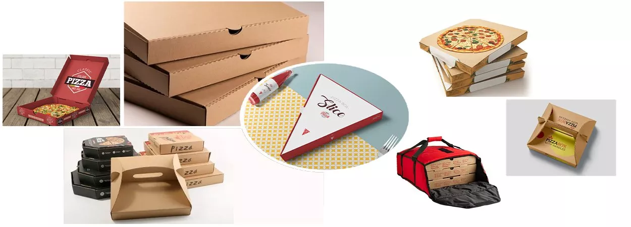 types of pizza boxes