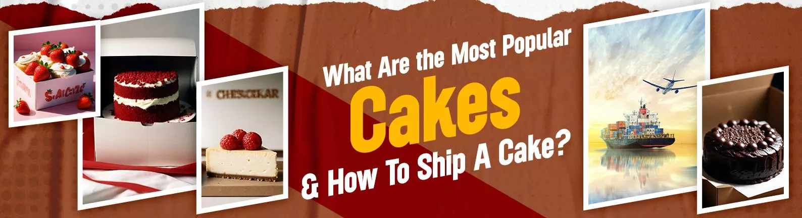 12 Most Popular Cakes and how to ship them