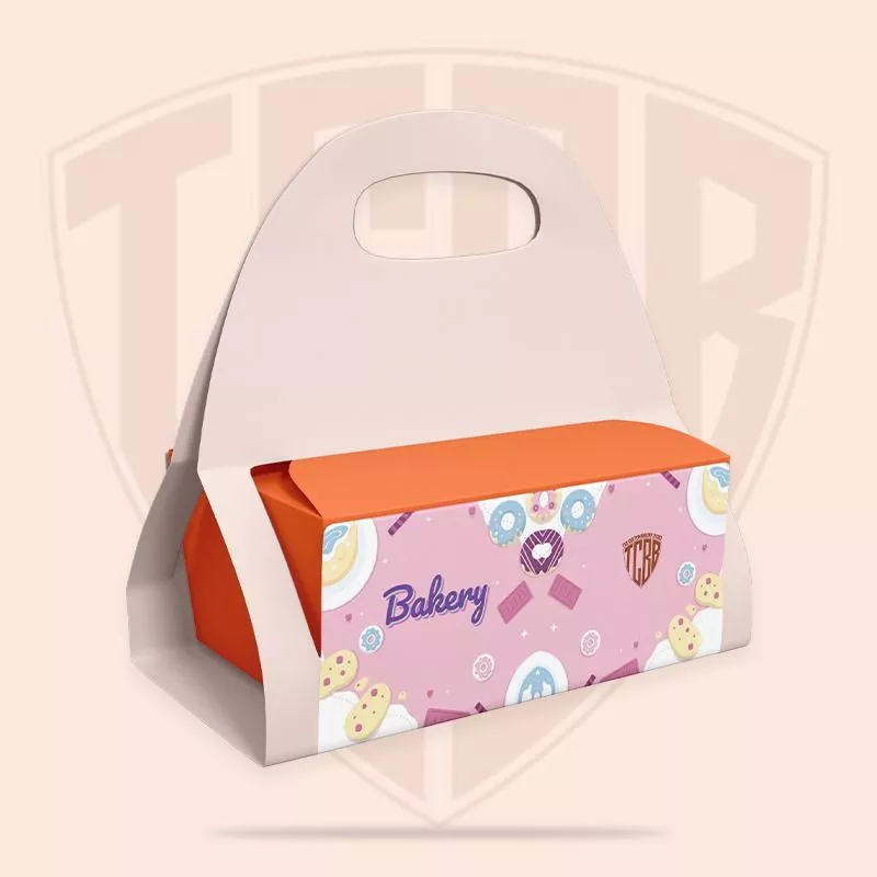 Custom Bakery Boxes With Handle