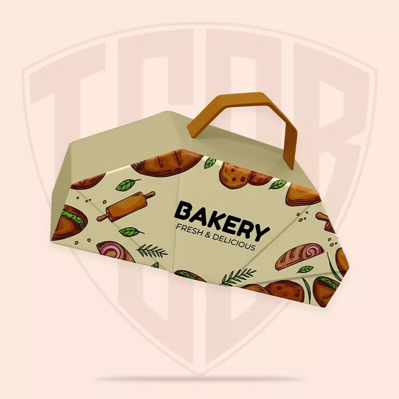 Custom Bakery Boxes With Handle