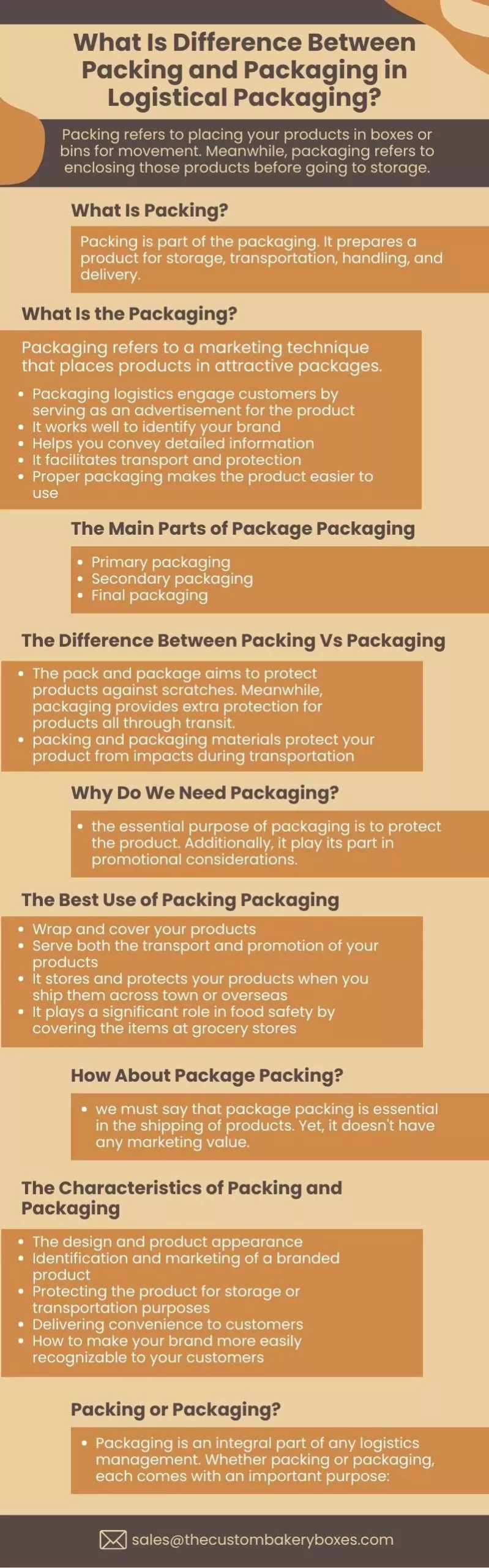 What is the difference Between Packing and Packaging in Logistical Packaging