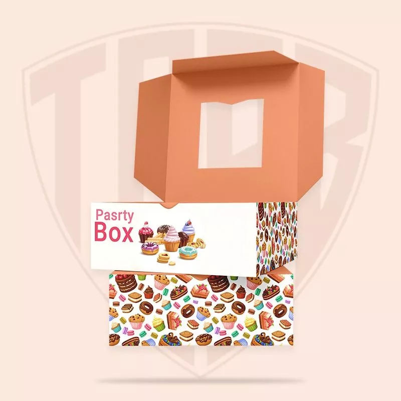 Custom Pastry Boxes With Window